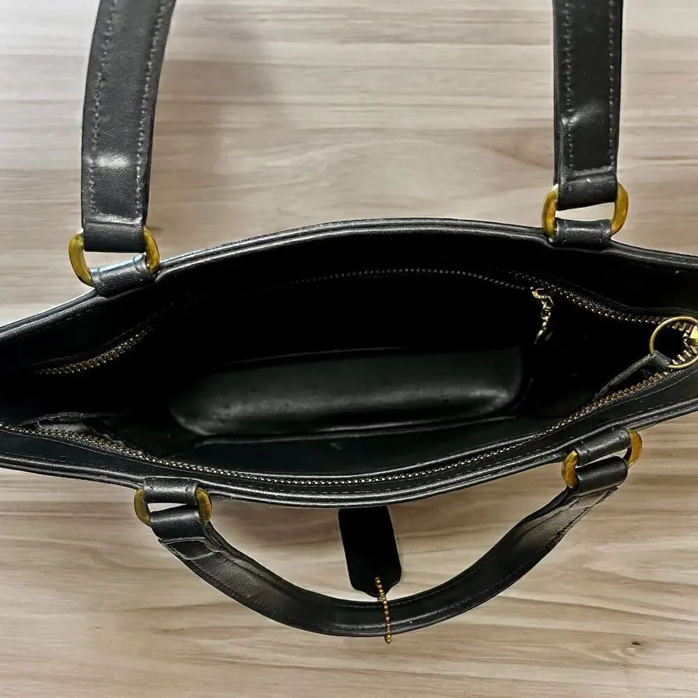 Vintage 1998 Coach Leather Tribeca Satchel Bag